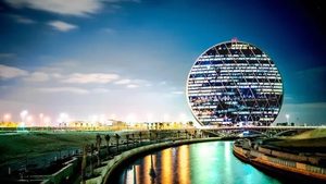 Aldar headquarters in Abu Dhabi. The $1 billion hybrid capital issuance was oversubscribed by 3.8 times