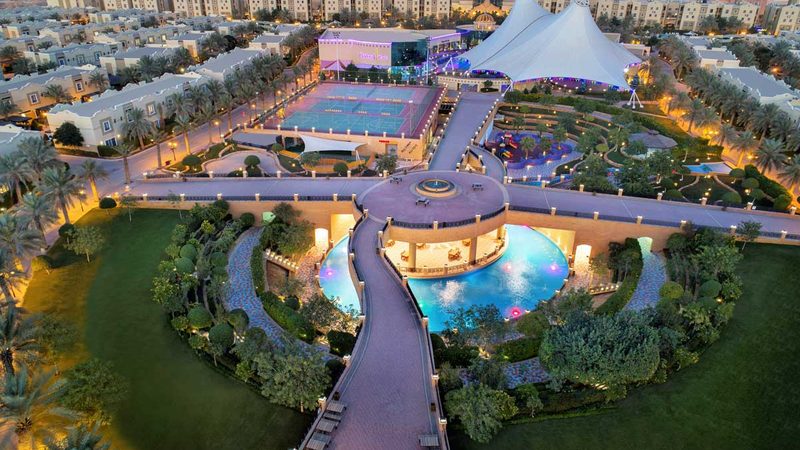 The Al Nakhla compound bought by Sarcc is set in 250,000 sq m of gardens