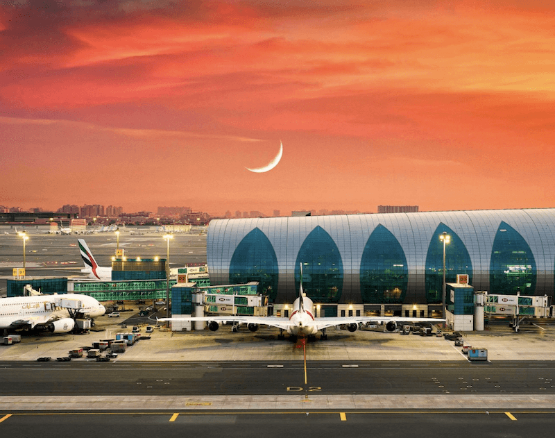 DXB connects 272 destinations across 107 countries through 106 international airlines