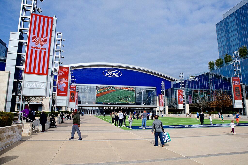 The Ford Center at the Star includes a 12,000-seat venue, and Qiddiya's potential MMA venue is equally ambitious