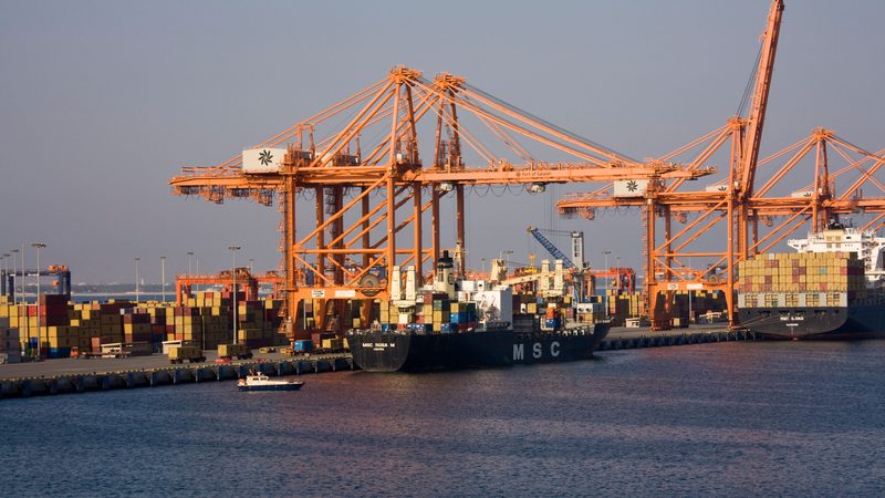 Raysut Port in Salalah. State-owned shipping company Asyad plans to increase its facilities in domestic ports