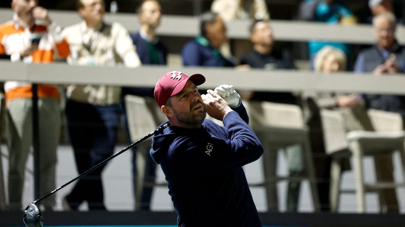 Marc Leishman at the LIV Golf Riyadh tournament – LIV Golf's losses increased in the year to April 2024