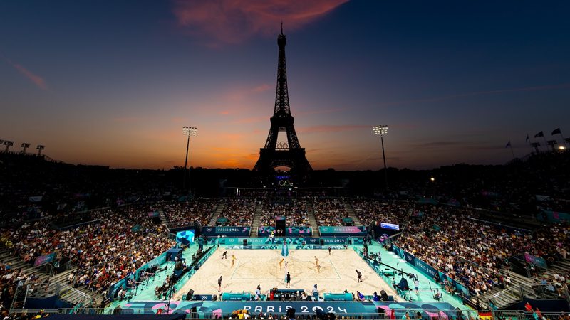 AEG provided design and installation of temporary infrastructure at the Paris Olympics
