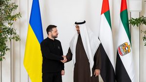 Sheikh Mohamed bin Zayed Al Nahyan, the president of the UAE, met president of Ukraine Volodymyr Zelenskyy. The Cepa is the first Ukraine has signed with a Gulf country