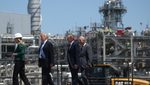 President Trump visiting an LNG facility in Louisiana in 2019. US natural gas will have a significant geopolitical impact on the global energy market, especially for the Gulf