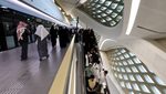 The King Abdullah Financial District Metro Station in Riyadh. The $5.6bn subway contract accounted for nearly a third of Chinese construction investment in Saudi Arabia