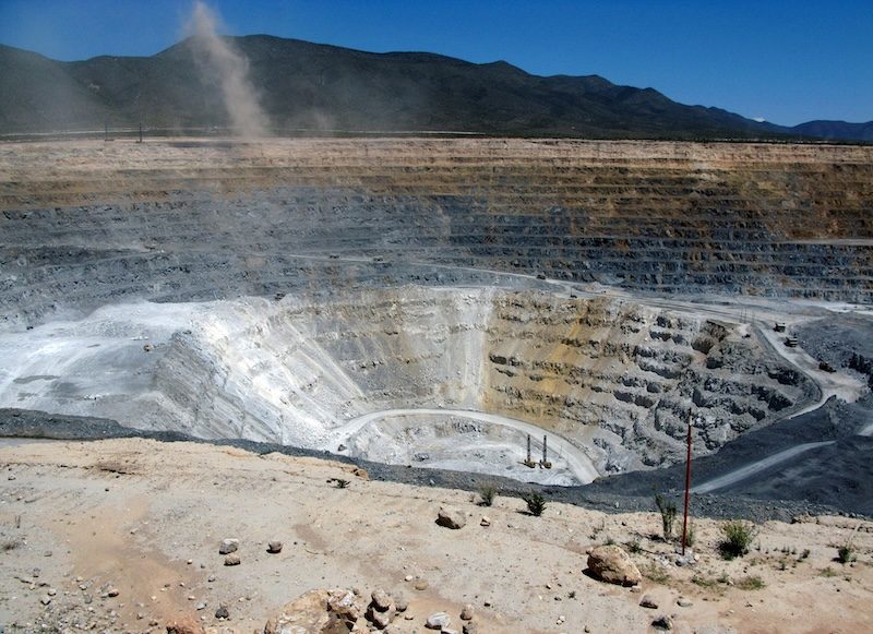 Goldcorp's open pit gold mine in Penasquito, Mexico. $3,100 per ounce is the next big milestone for gold prices, said one analyst