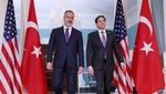 US secretary of state Marco Rubio with Turkish foreign minister Hakan Fidan this week. The two countries hit each other with tariffs in 2018 during the first Trump administration