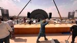 Workers at a construction site near Riyadh. The need for project finance has grown as Gulf governments push ahead with mega-projects