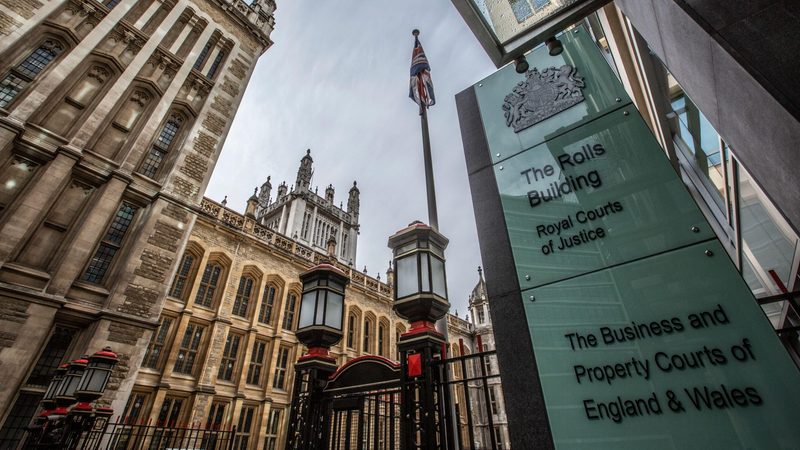 The Rolls Building in London, where high-value commercial cases are heard. The Kuwait pension fund trial is expected to last one year