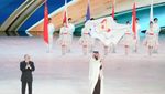 Saudi minister of sports Prince Abdulaziz bin Turki Al Faisal during the closing ceremony of the 9th Asian Winter Games 2025 in China. Saudi Arabia is to host the games in 2029