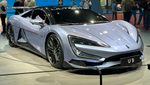 The U9 supercar, made by BYD's Yangwang brand. Chinese car makers such as BYD are increasing their market share in the UAE