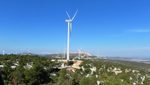 Wind turbines in Pastra, Greece. Masdar has been investing in the country and elsewhere in Europe