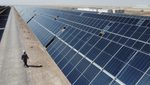 A solar power project at the Faihaa oil field in Basra, Iraq. The country's planned renewable energy projects will generate nearly 12,000MW