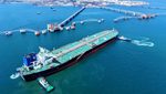 An oil tanker docks at Qingdao Port in China's Shandong province, where most of the crude imported from Iran is delivered