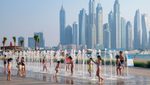 Dubai's growing population is aiding the growth of the emirate's banking, real estate and telecom sectors