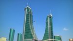Bahrain Financial Harbour District in Manama. Bahrain faces a challenging economic outlook as a ratings agency warns of potential issues with debt and foreign currency reserves