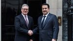 Iraq's prime minister Mohammed Shia Al Sudani Sudani was hosted in London Sir Keir Starmer in January