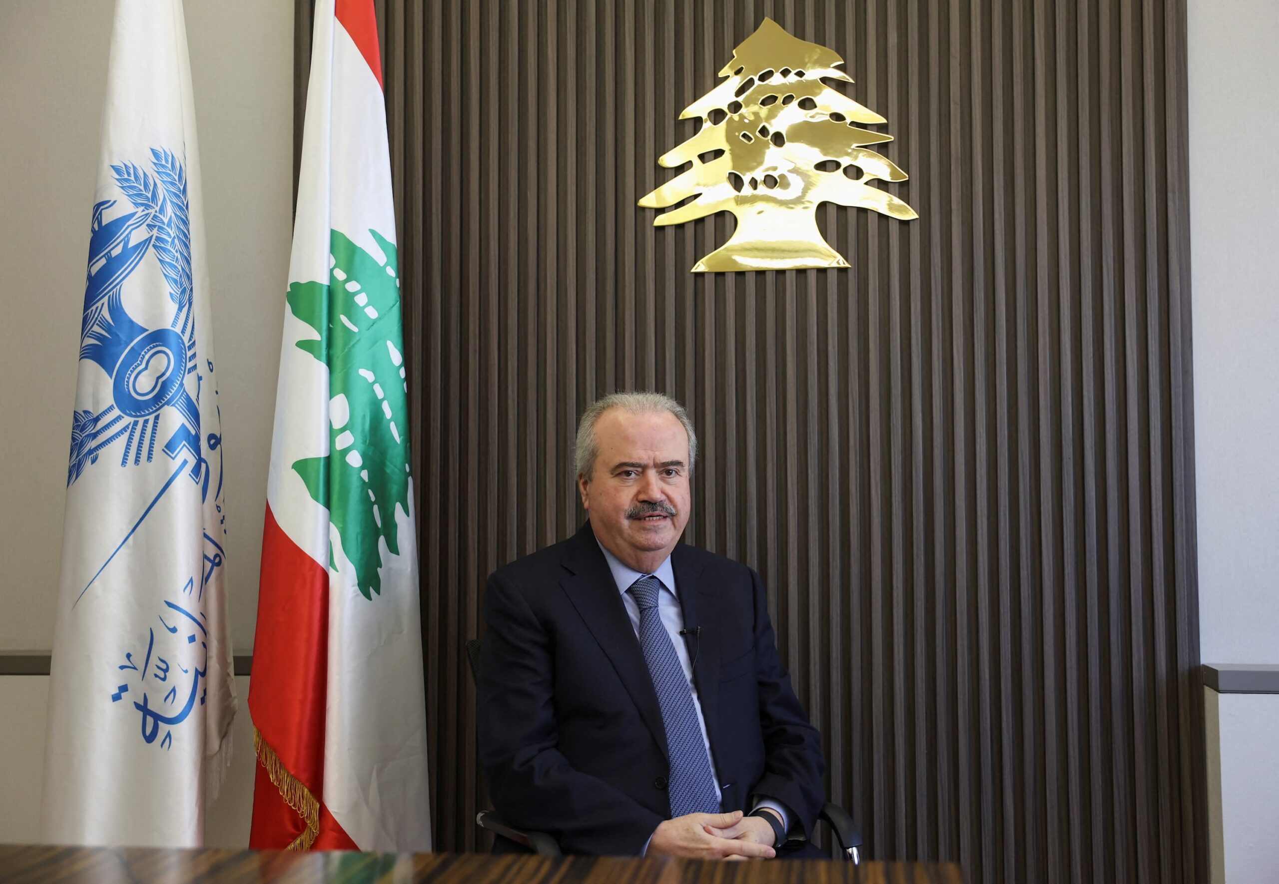 Lebanon's finance minister, Yassine Jaber