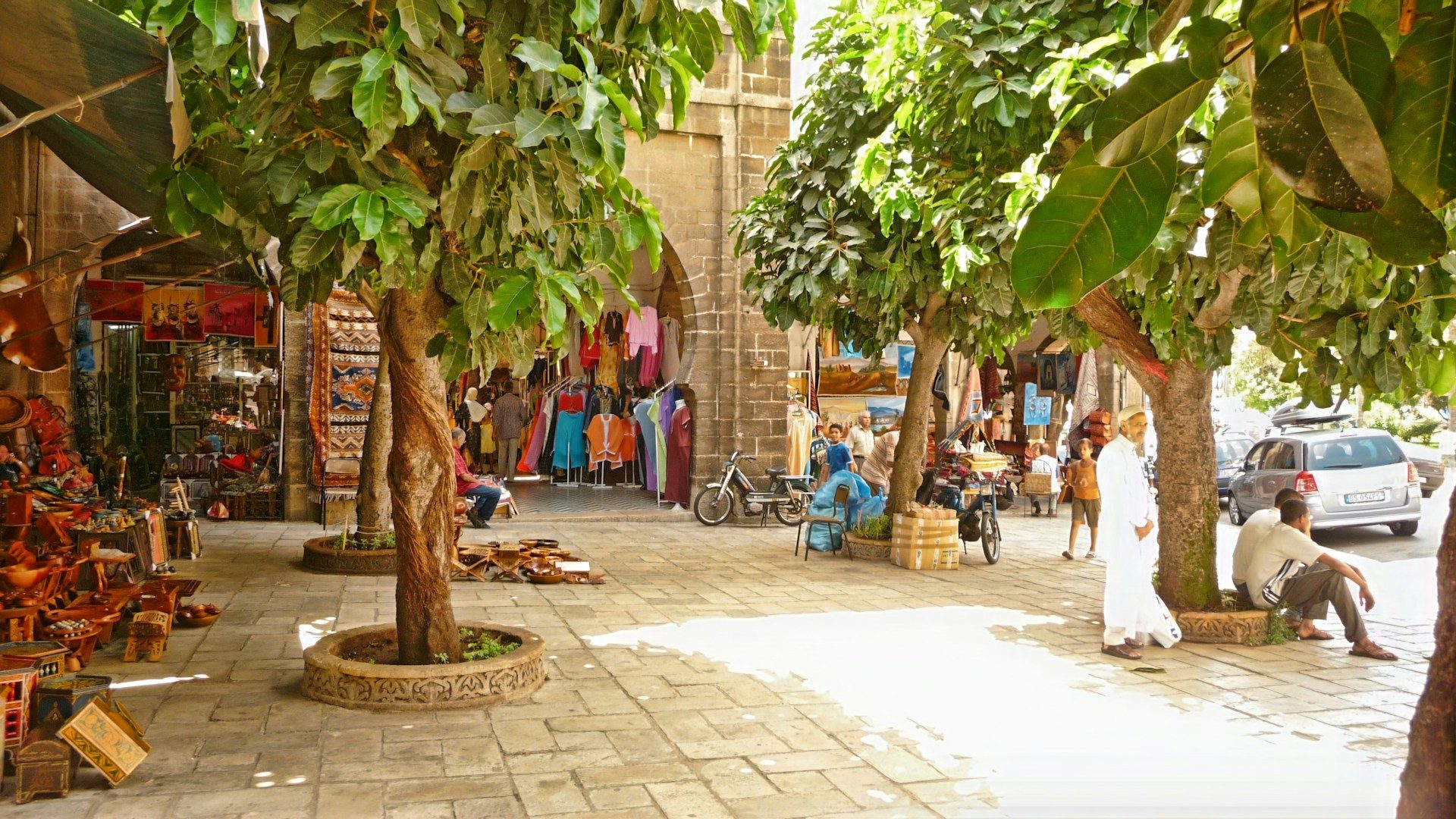 Morocco World Cup loans: Quartier Habous, Casablanca. A rail project will link the city to Marrakesh
