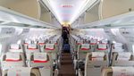 The cabin of a Comac C919, the Chinese aircraft manufacturer’s most high-profile plane