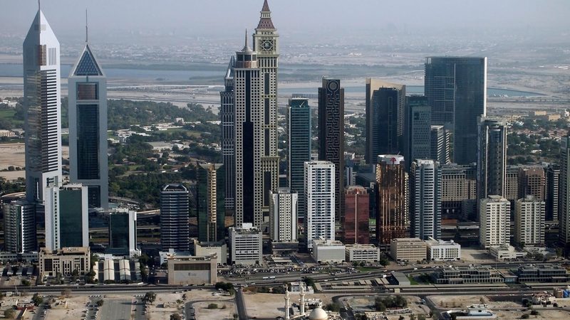 Dubai's financial district