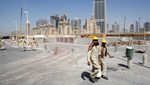 Construction in Dubai. Two-thirds of the 176,737 homes bought in the emirate last year were off plan