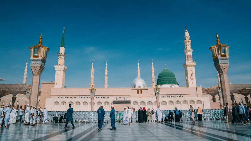 Medina, Saudi Arabia. The kingdom drew record tourism revenues in 2024