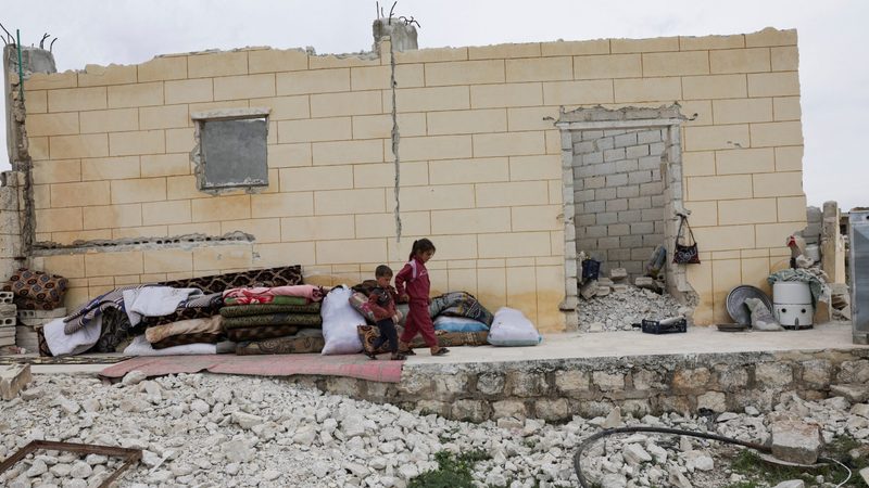 Syria's infrastructure and economy was devastated through civil war