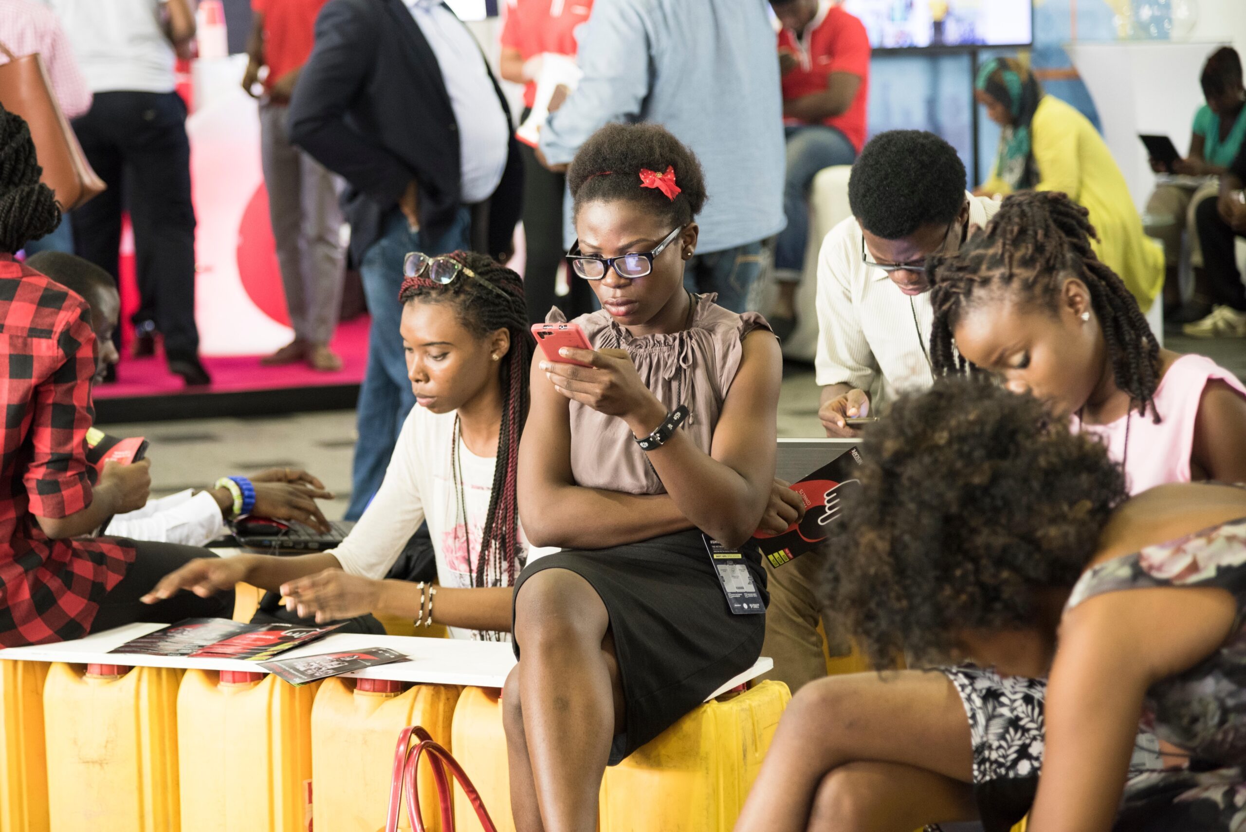 Young Nigerians at a Social Media conference in Lagos. Africa’s startup ecosystem is among the most dynamic in the world