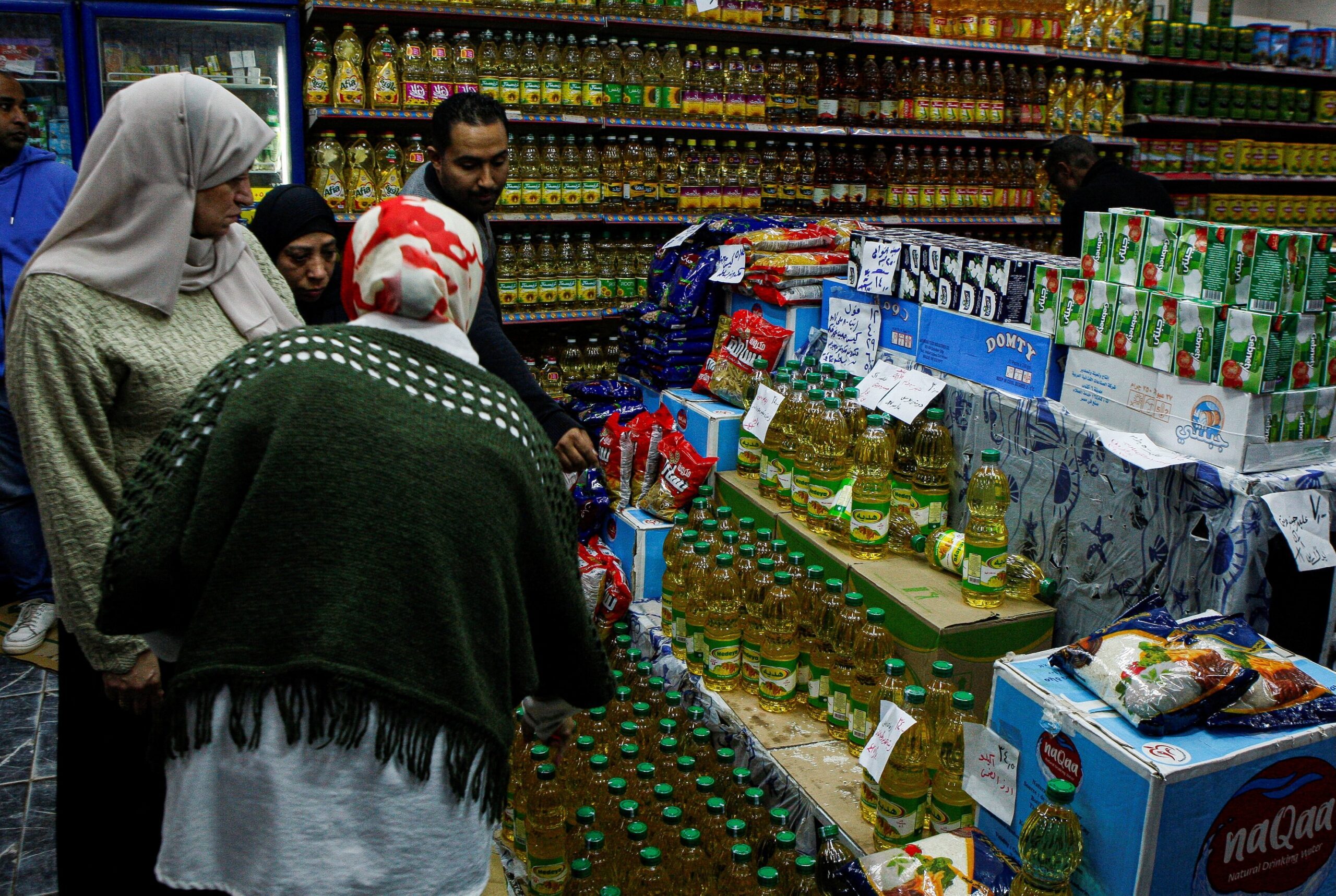Egypt's annual headline and core inflation stabilised in April, primarily driven by declining food prices