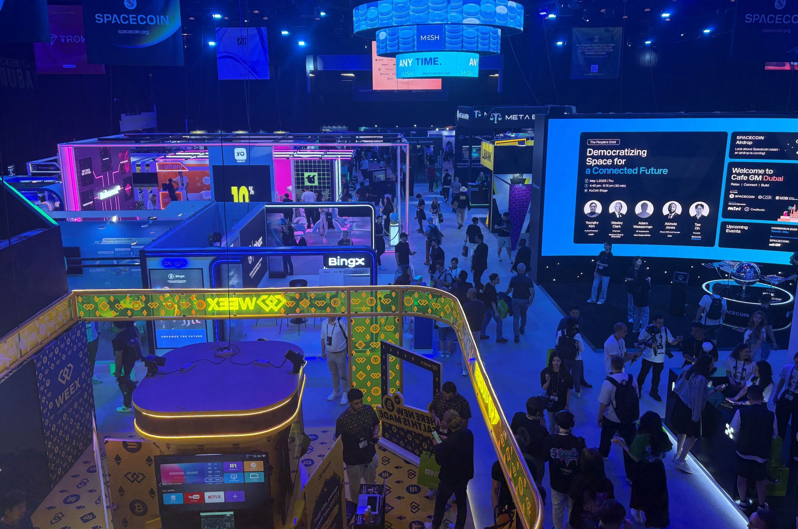 Many visitors to the Token2049 conference in Dubai described the UAE as the 'centre of the universe' for crypto