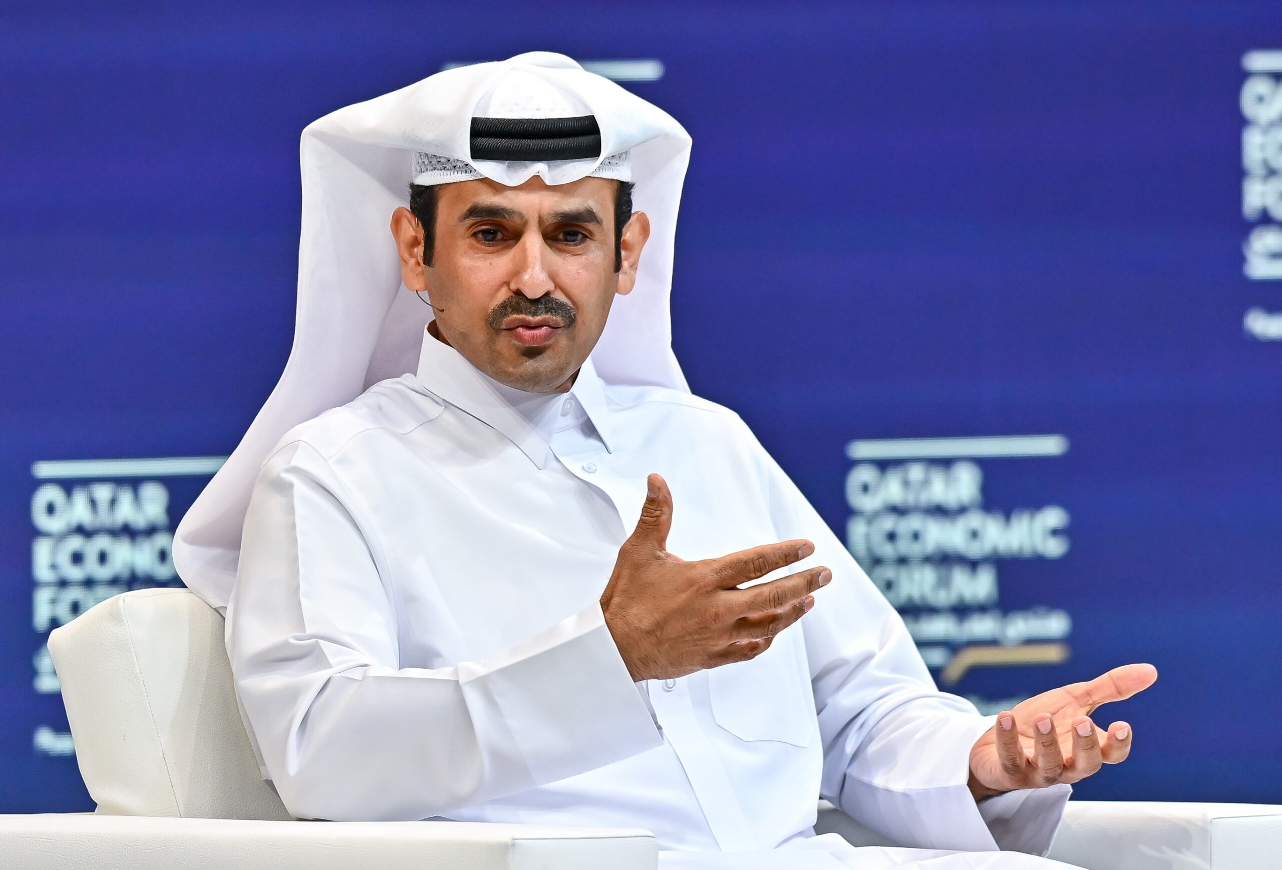 Qatari energy minister and QatarEnergy CEO Saad al-Kaabi said gas will be the world's energy "backbone"
