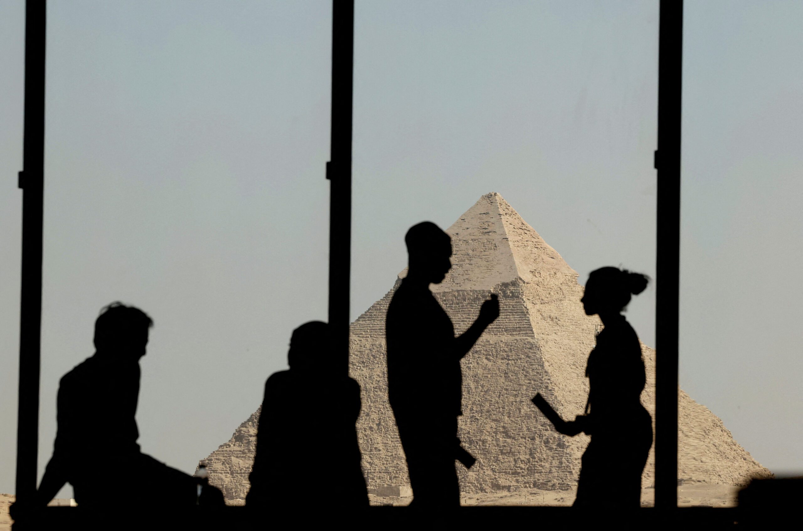 Tourists visit the Grand Egyptian Museum, which is set to open formally on July 3. The IMF says Egypt must 'unlock its growth potential'