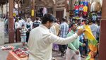 The textile souk in Dubai. Many retailers have been relying on aggressive discounting to attract customers