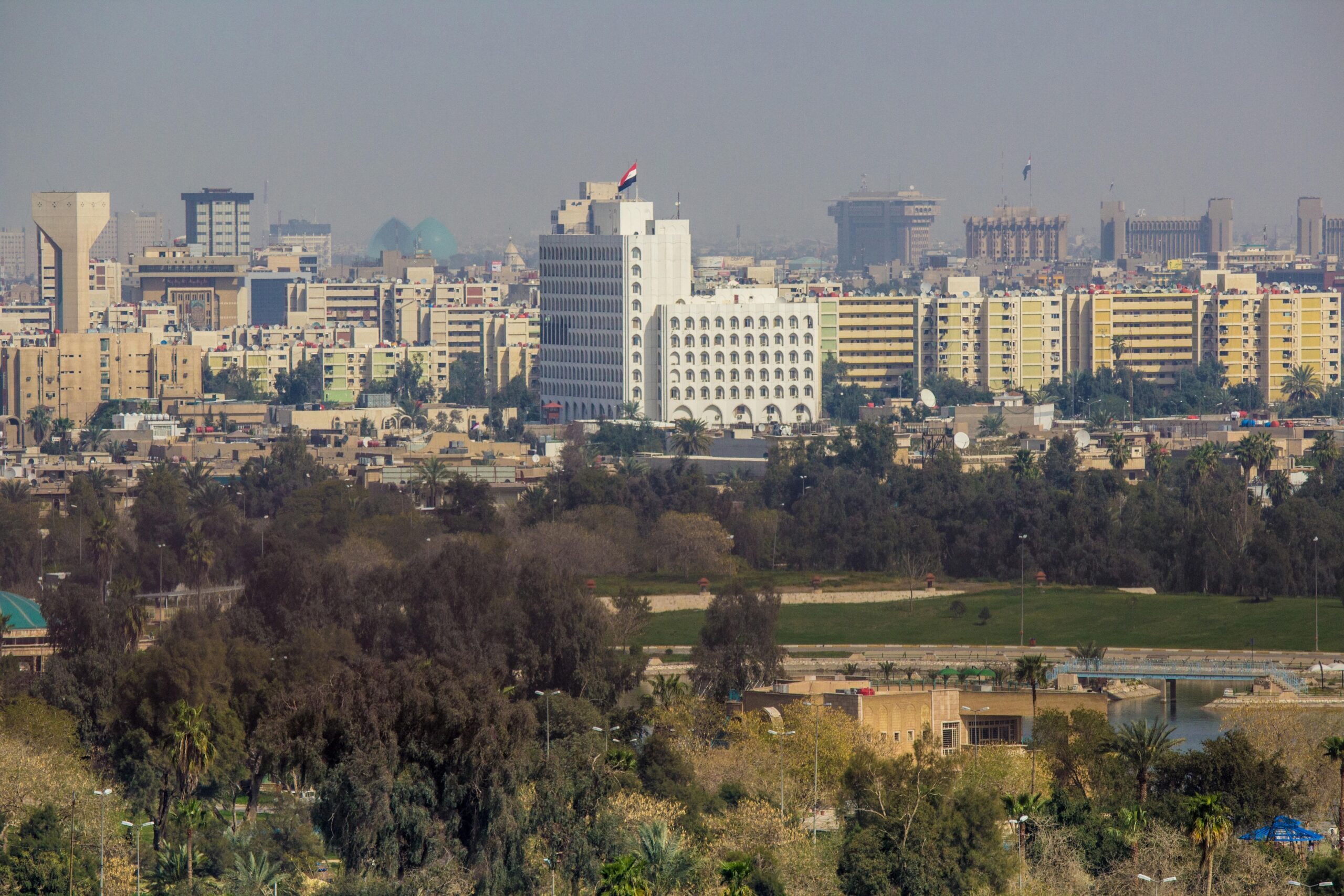 Residential blocks in Baghdad. Egypt's TMG will build 46,000 mixed-use units in the southwest of the Iraqi capital