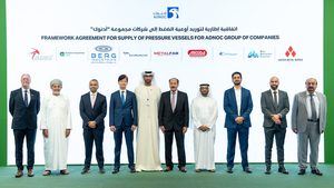 Sultan Ahmed Al Jaber, Group CEO of Adnoc at the ‘Make it in the Emirates’ forum in Abu Dhabi