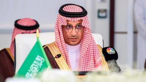 Ahmed Al Khateeb, the Tourism Minister of Saudi Arabia, is attending the 8th meeting of the Tourism Ministers of the Gulf Cooperation Council (GCC) member states in Doha, Qatar, on February 19, 2024. (Photo by Noushad Thekkayil/NurPhoto)NO USE FRANCE