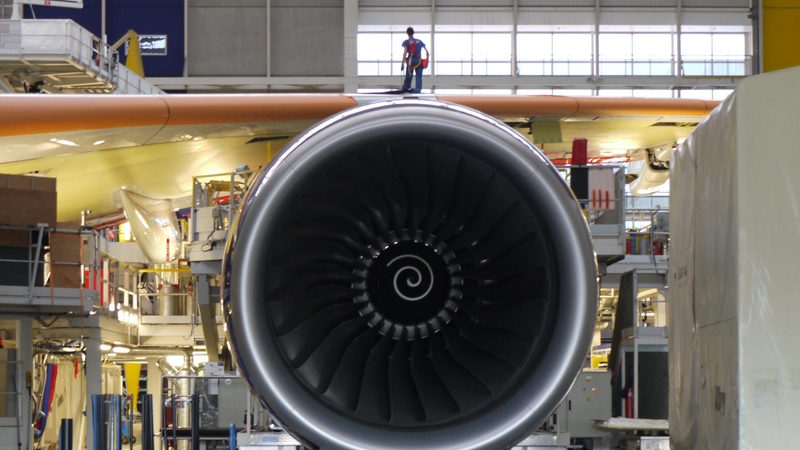 Inside an Airbus factory. Flyadeal's CEO bemoaned the fact that the company had a backlog of 8,720 aircraft