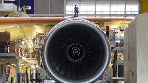 Inside an Airbus factory. Flyadeal's CEO bemoaned the fact that the company had a backlog of 8,720 aircraft