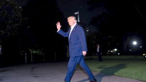 President Donald Trump returns to the White House after his Gulf trip, which underlined his ties to Middle East leaders