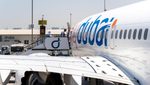 Passengers boarding a Flydubai flight in Dubai. The airline operates 30 flights a week from Dubai to eight Indian cities