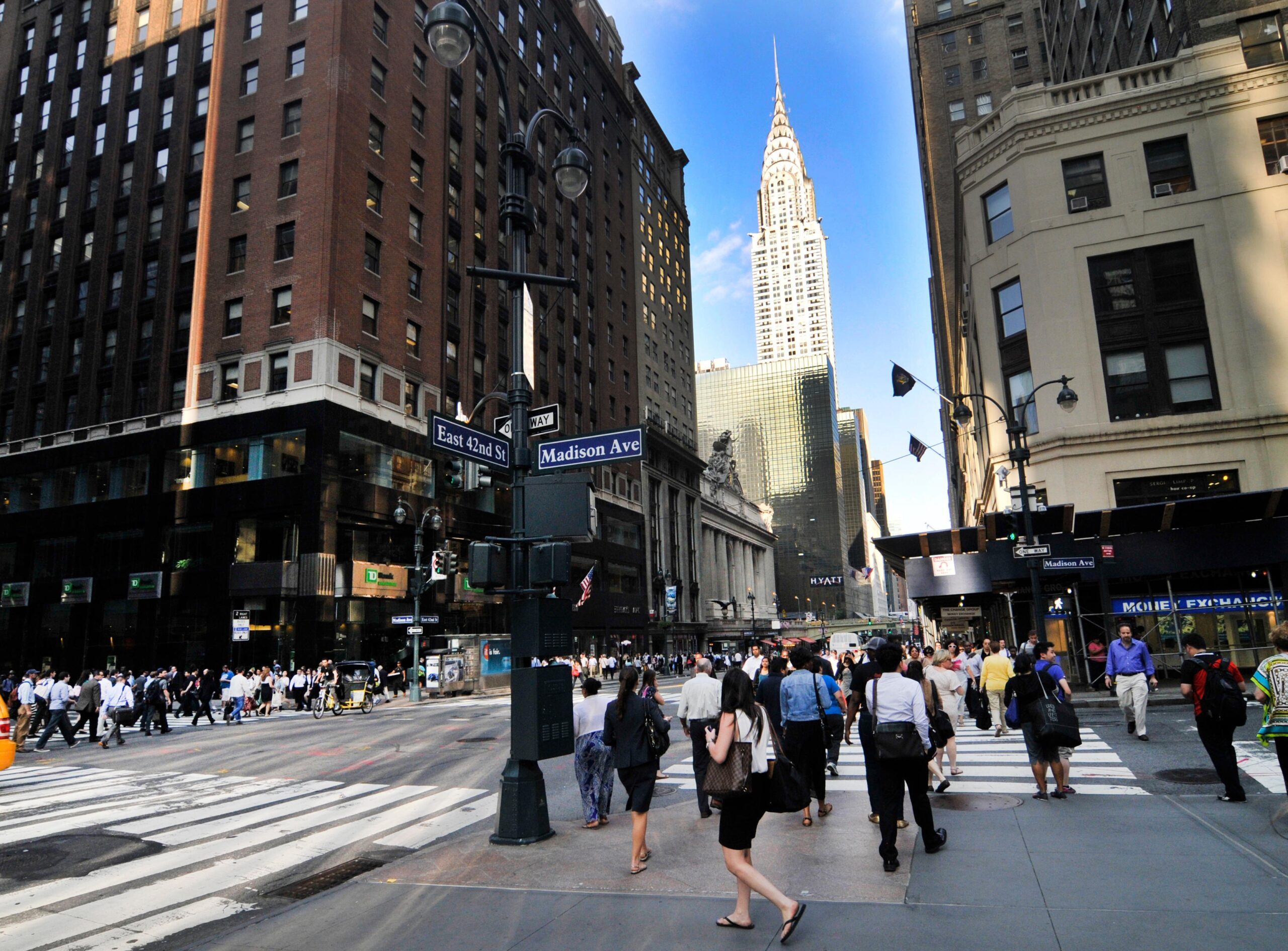 Abu Dhabi Investment Council bought a 90% stake in New York’s Chrysler Building (in background) in 2008, and still sees opportunity amid the volatility