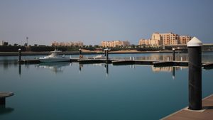 Dockside view of King Abdullah Economic City. Emaar EC cut its losses by over half as revenues grew helped by property sales and industrial growth in KAEC