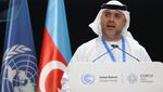 Majid Al Suwaidi speaks at Cop29 in Baku. The Altérra CEO says the fund is 'very well placed to take advantage' of changing US policy