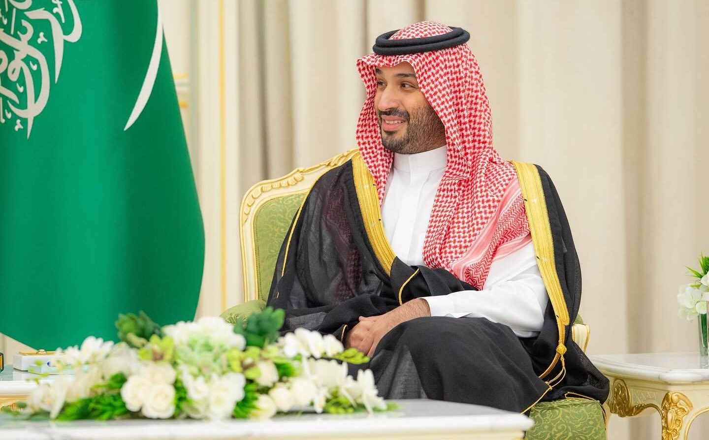 Saudi Crown Prince Mohammed bin Salman and U.S. President Donald Trump co-chair the Saudi-American Saudi Crown Prince Mohammed bin Salman and U.S. President Donald Trump co-chair the Saudi-American Summitat the Royal Court at Al-Yamamah Palace in Riyadh, Saudi Arabia, on May 13, 2025. Photo by Saudi Press Agency Riyadh Riyadh Saudi Arabia 130525_Saudi_Arabia_SPA_3_002 Copyright: xapaimagesxSaudixPressxAgencyxxapaimagesxNo Use Switzerland. No Use Germany. No Use Japan. No Use Austria
