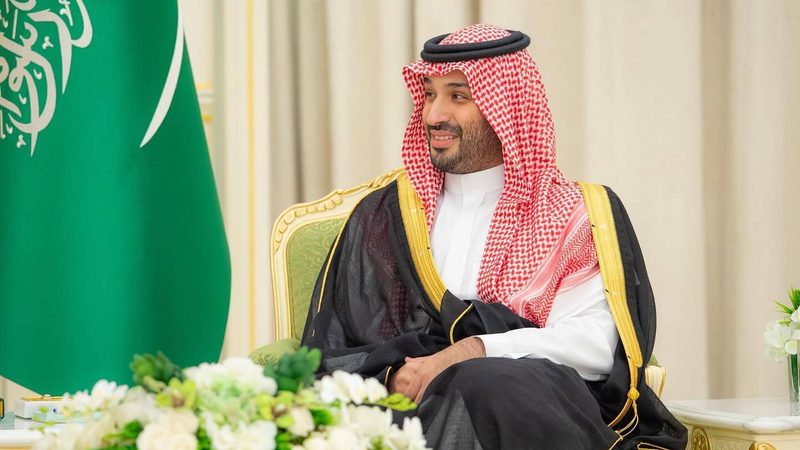 Saudi Crown Prince Mohammed bin Salman and U.S. President Donald Trump co-chair the Saudi-American Saudi Crown Prince Mohammed bin Salman and U.S. President Donald Trump co-chair the Saudi-American Summitat the Royal Court at Al-Yamamah Palace in Riyadh, Saudi Arabia, on May 13, 2025. Photo by Saudi Press Agency Riyadh Riyadh Saudi Arabia 130525_Saudi_Arabia_SPA_3_002 Copyright: xapaimagesxSaudixPressxAgencyxxapaimagesxNo Use Switzerland. No Use Germany. No Use Japan. No Use Austria