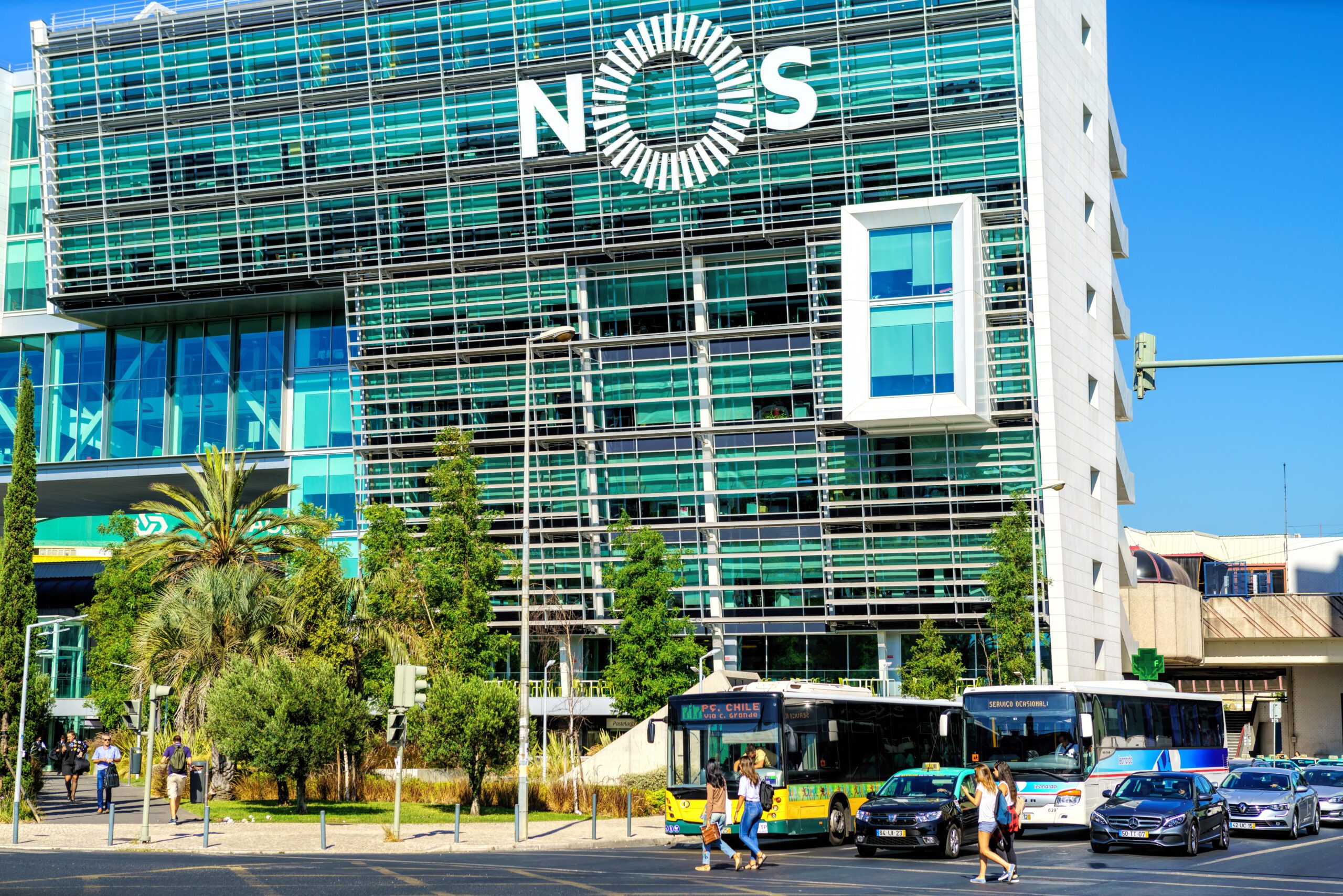 NOS headquarters, Lisbon. While increasing its European tech and telecom investments elsewhere, Mubadala has decreased its shareholding in the Portuguese operator