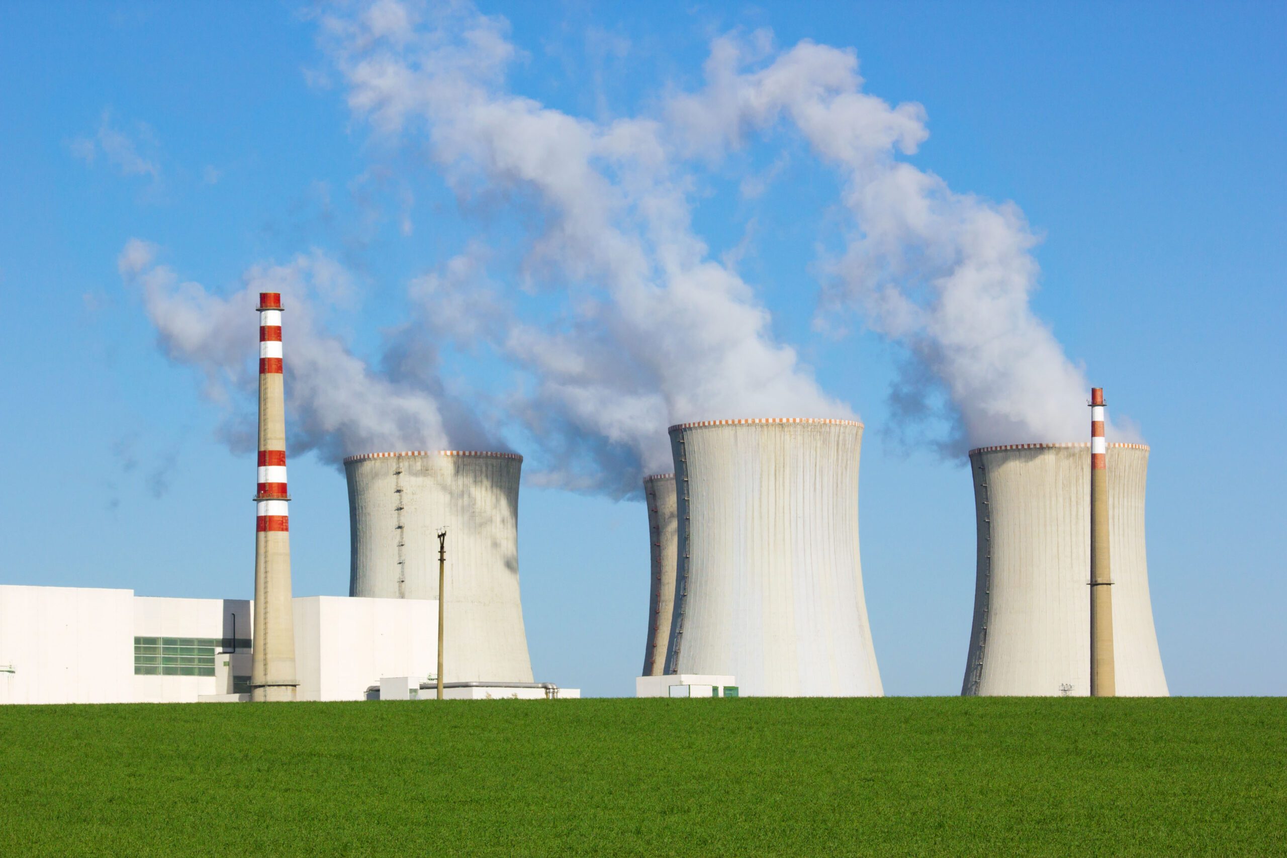A nuclear power plant. Marking a major step since 2003, Iraq moves to finalise a deal with Russia for the peaceful use of nuclear energy, backed by IAEA support