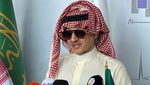 Saudi billionaire Prince Alwaleed bin Talal speaks at a news conference, in Jeddah, Saudi Arabia, January 20, 2025. REUTERS/Ibraheem Abu Mustafa